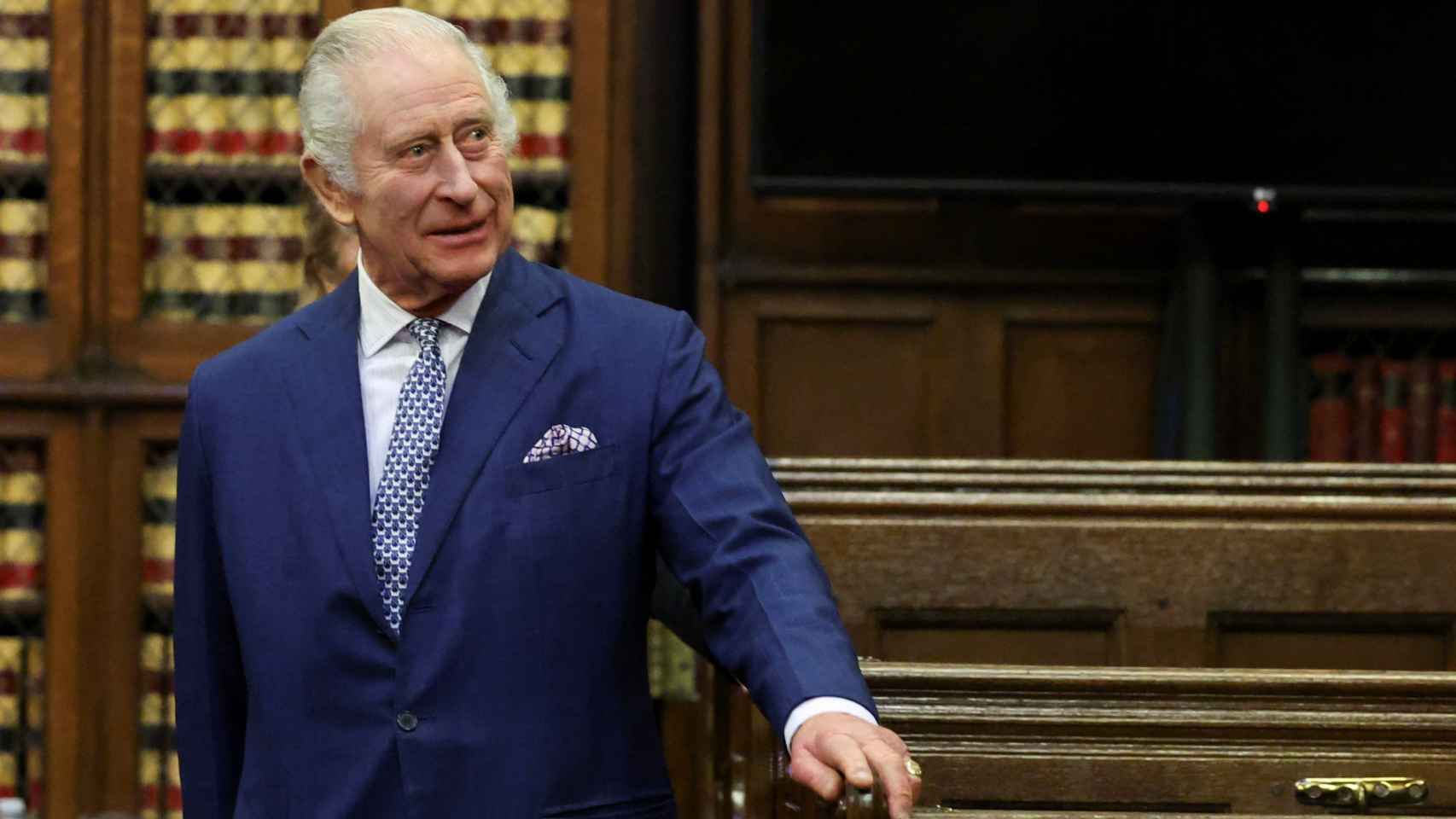 El rey Carlos III en un acto en Londres el pasado diciembre.