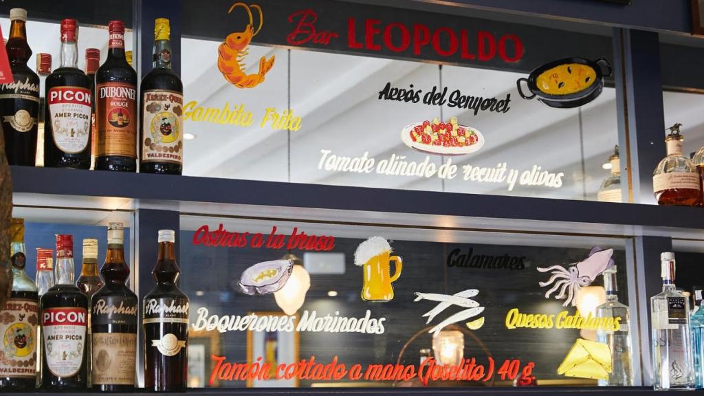 Un detalle del restaurante Casa Leopoldo, de una fotografía tomada en 2019.