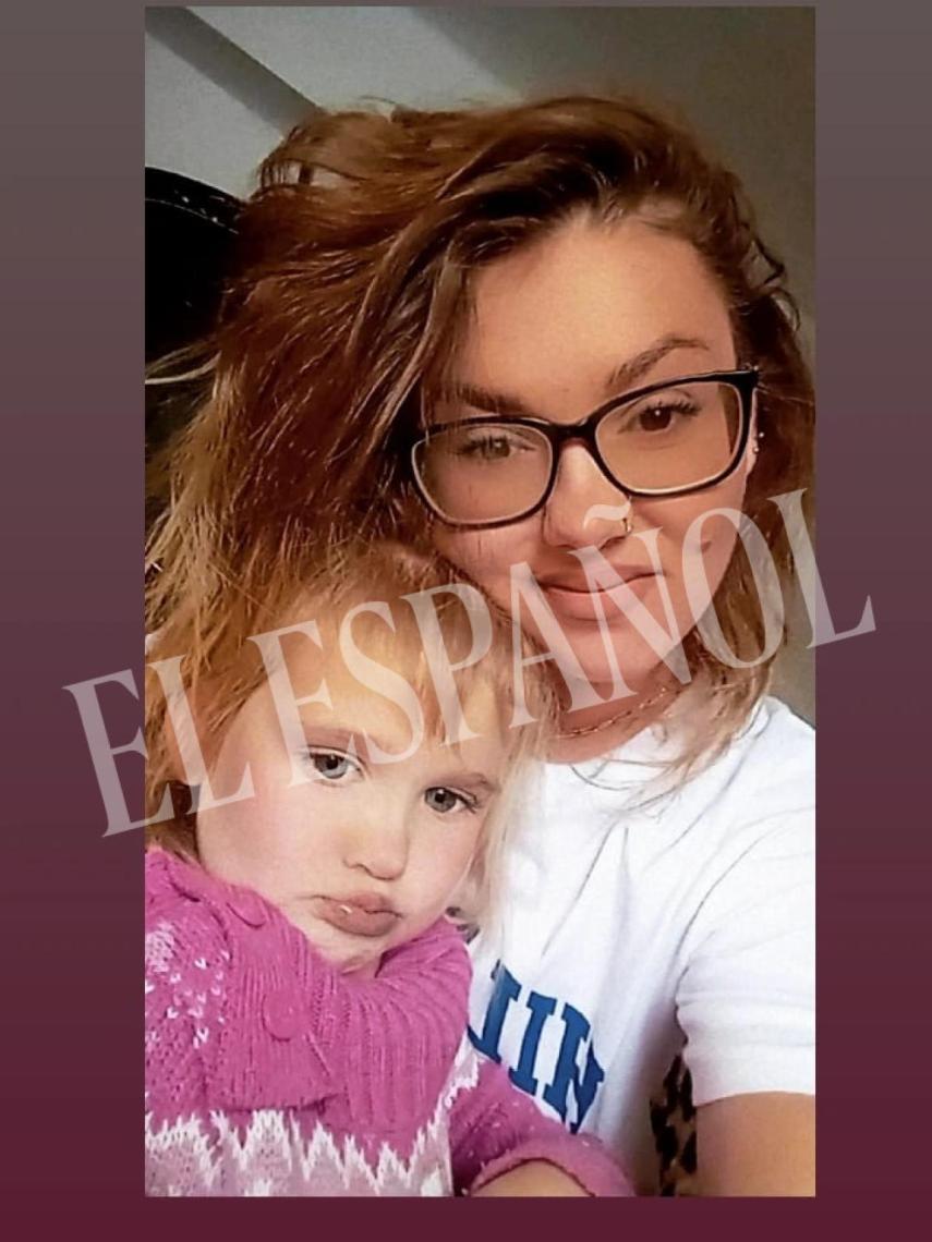 Larisa, la hija mayor de Alina, en una foto cedida por su madre.