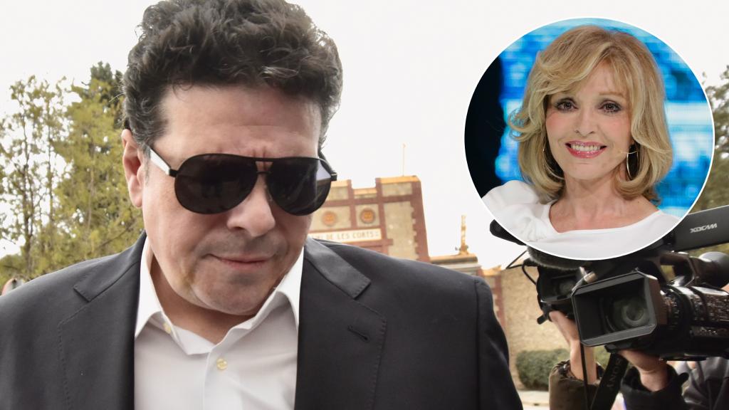 Carlos Cánovas junto a su expareja, Silvia Tortosa, en un fotomontaje de EL ESPAÑOL.