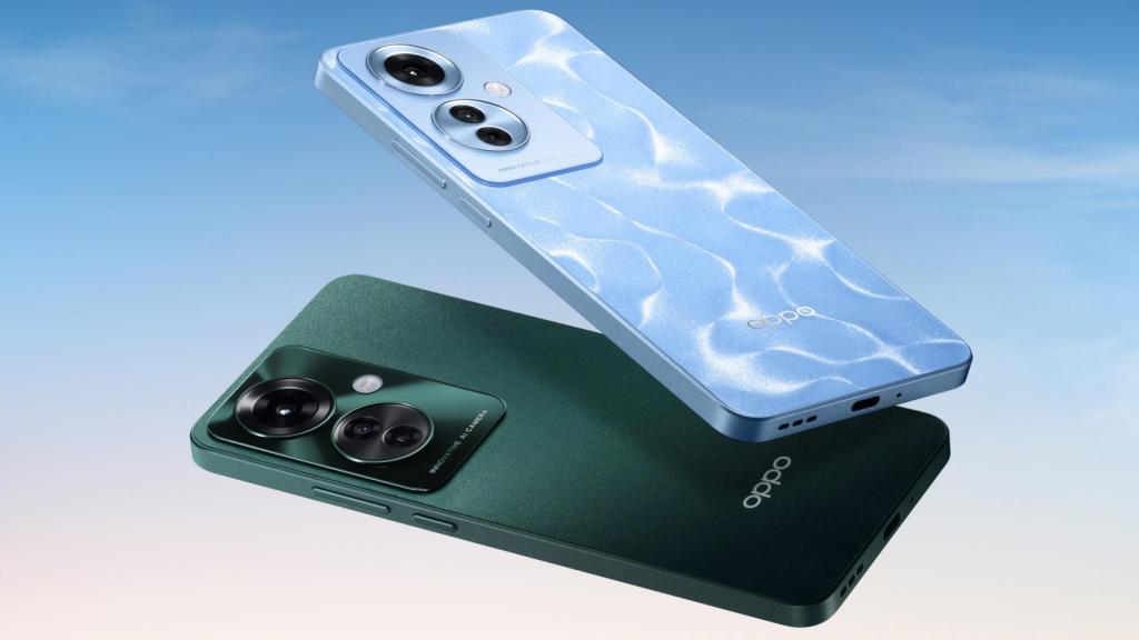 OPPO Reno11 F en los dos colores disponibles