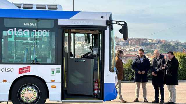 Imagen de archivo de un autobús eléctrico (Europa Press/Ayuntamiento de Arganda).