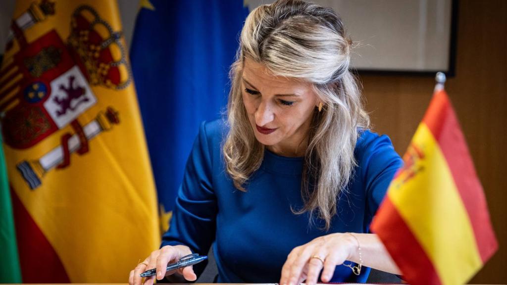 La vicepresidenta segunda y ministra de Trabajo, Yolanda Díaz.