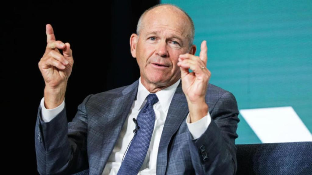 El presidente y consejero delegado de Boeing, David Calhoun.
