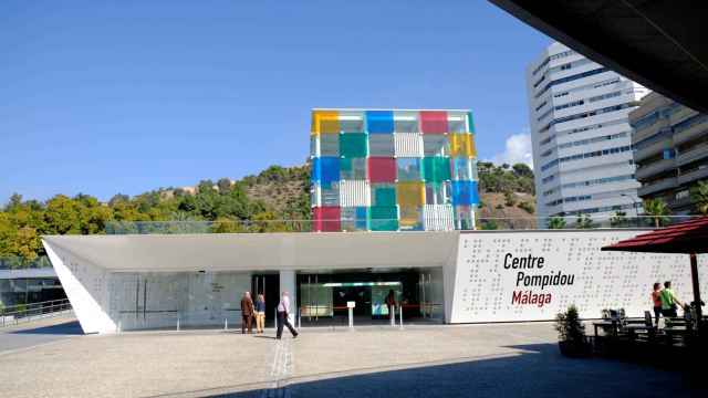 Vista exterior del Centre Pompidou Málaga.