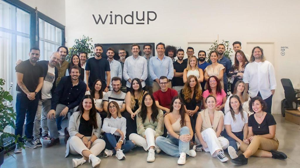 El equipo de la empresa malagueña Windup