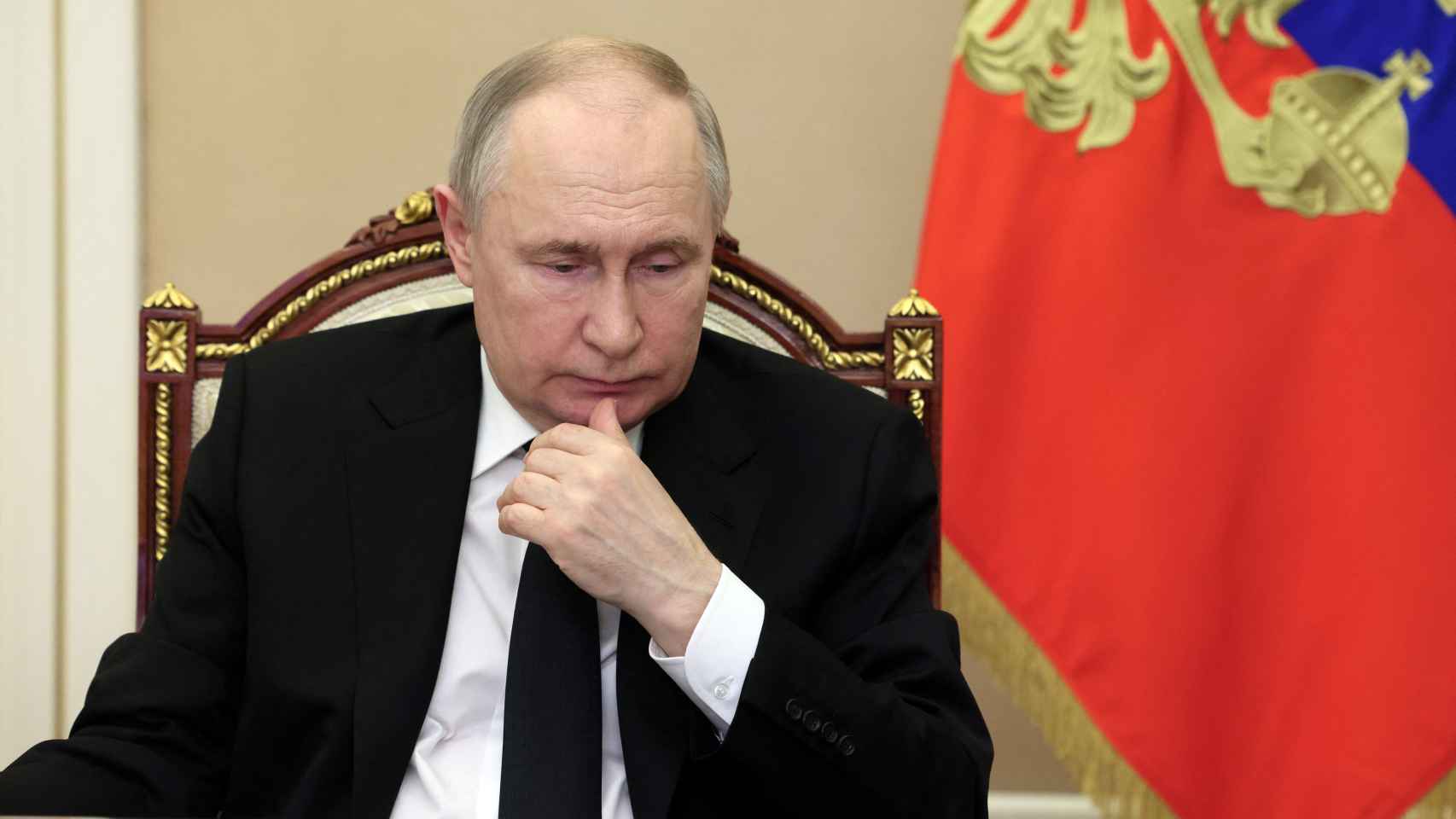 Putin preside una reunión sobre las medidas adoptadas tras el atentado contra una sala de conciertos.