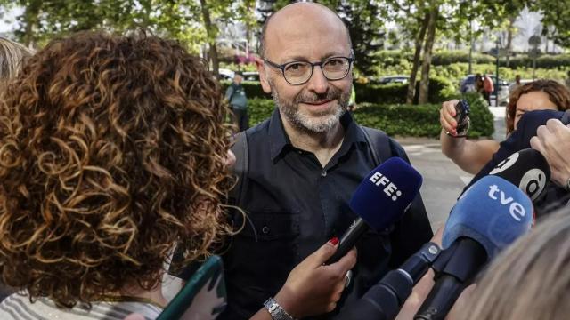 Francis Puig, en la Ciudad de la Justicia de Valencia.