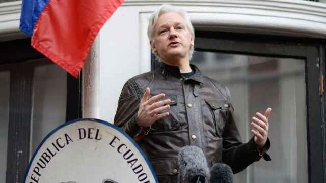 Julian Assange en 2017 en una de sus últimas imágenes.