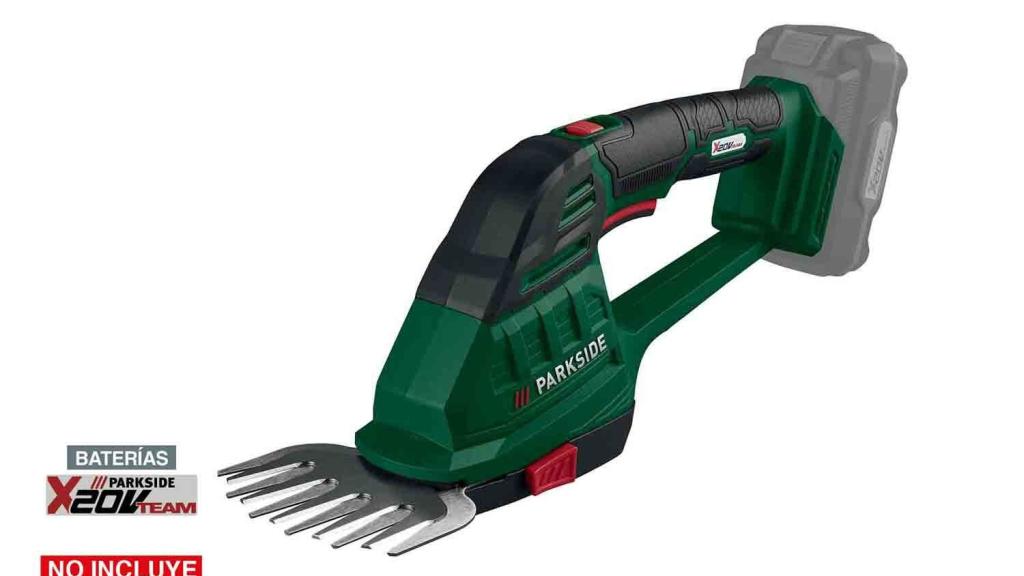 Tijeras cortacésped arreglasetos recargable 20 V.