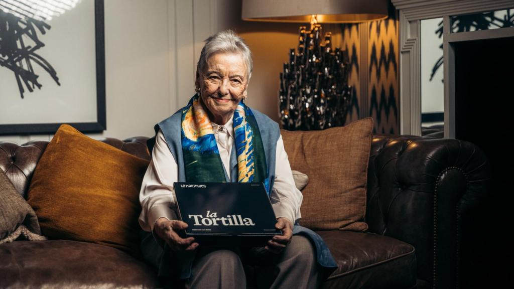 María Galiana en la campaña de La Martinuca.