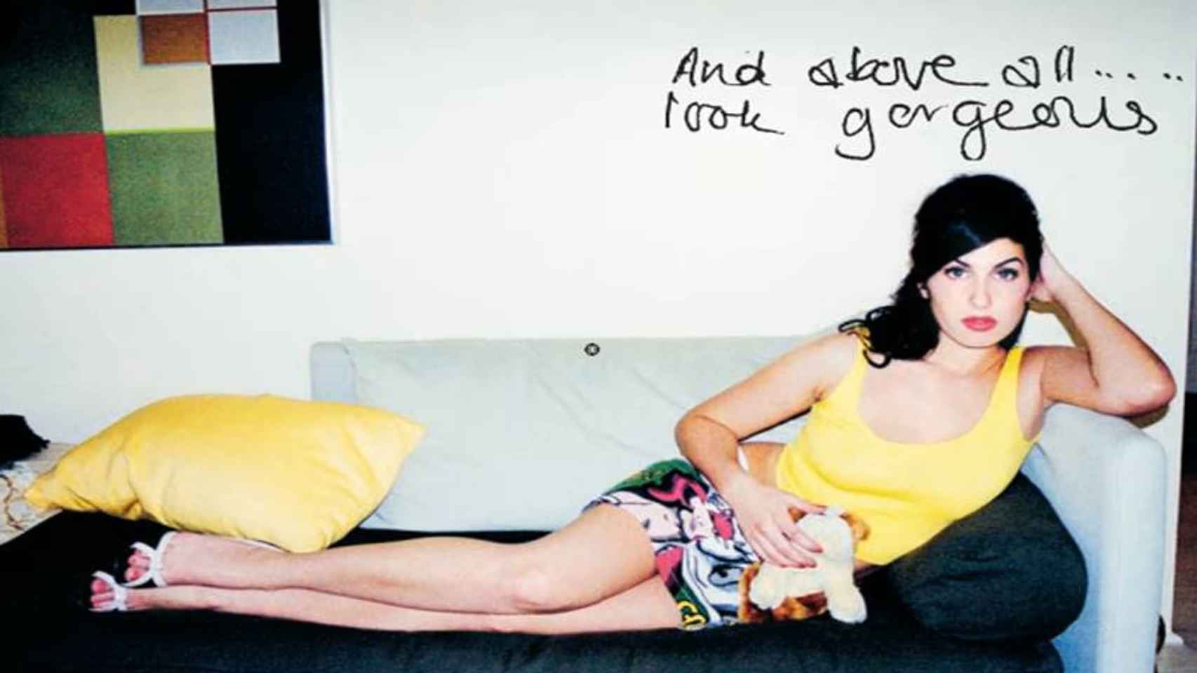 Fotografía de la artista en 'Amy Winehouse. De su puño y letra'.