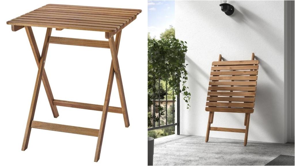 La nueva mesa plegable para el jardín que triunfa en Ikea.