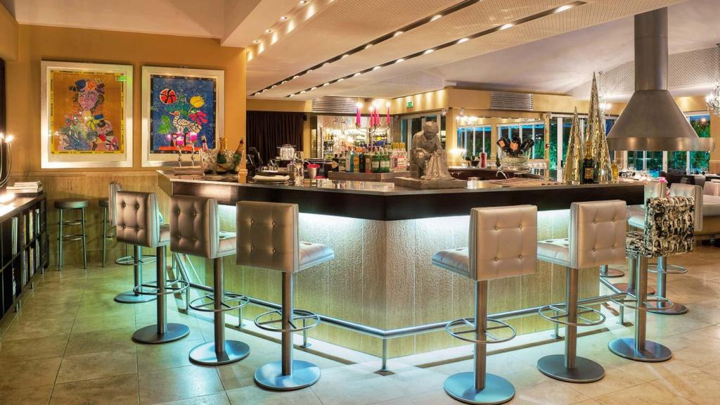 La barra del restaurante.