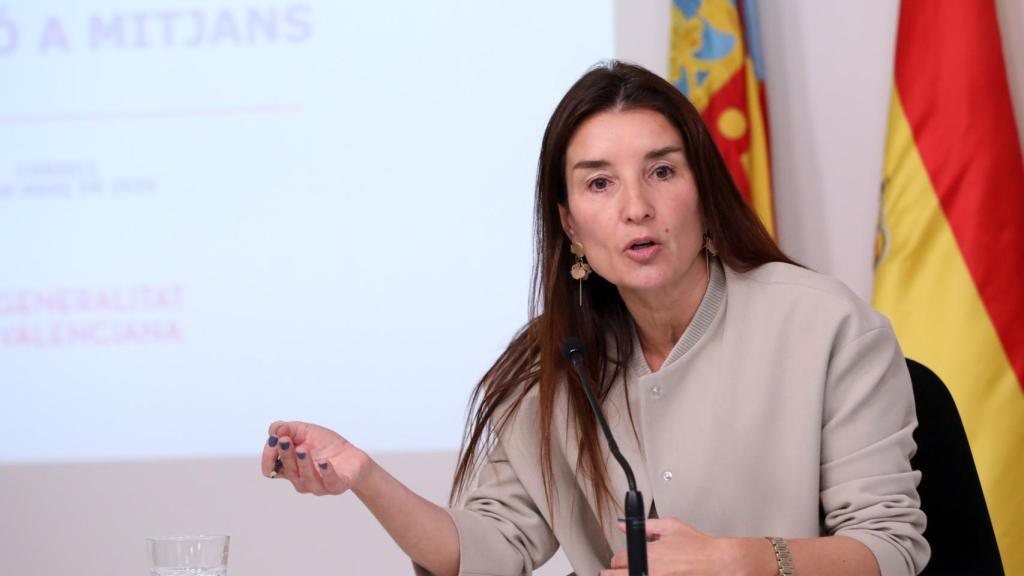 La consellera de Hacienda, Economía y Función Pública, Ruth Merino. EE