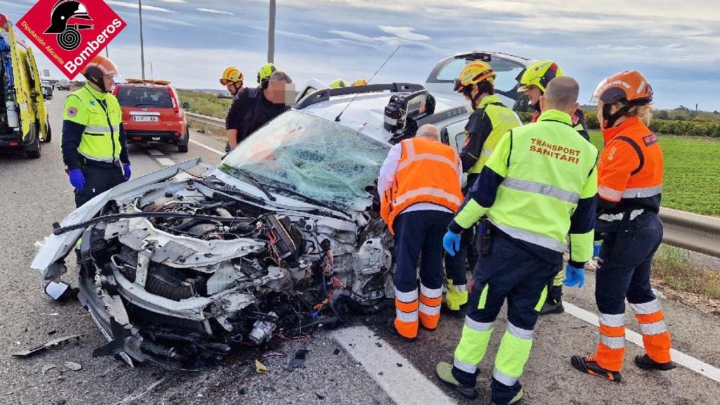 Imagen del coche de la conductora.