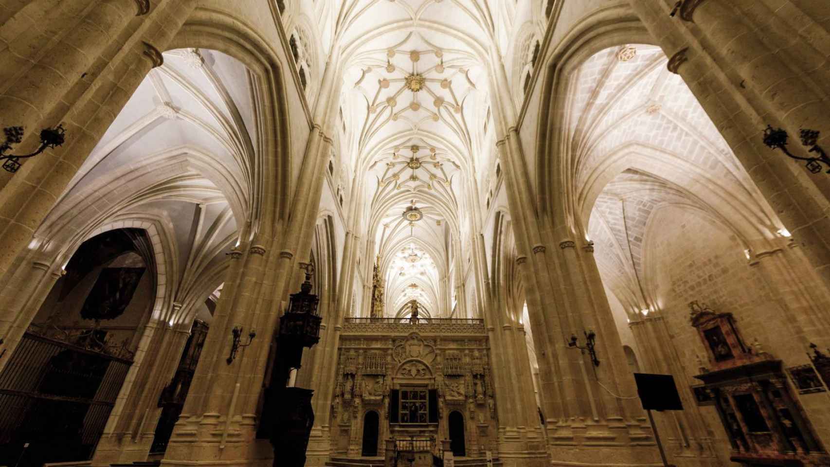Iluminación instalada por Iberdrola en la Catedral de Palencia