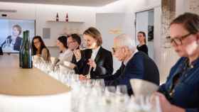 Cata de 'vins clairs' con prensa europea en la Champaña