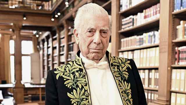 Mario Vargas Llosa, en febrero de 2023.