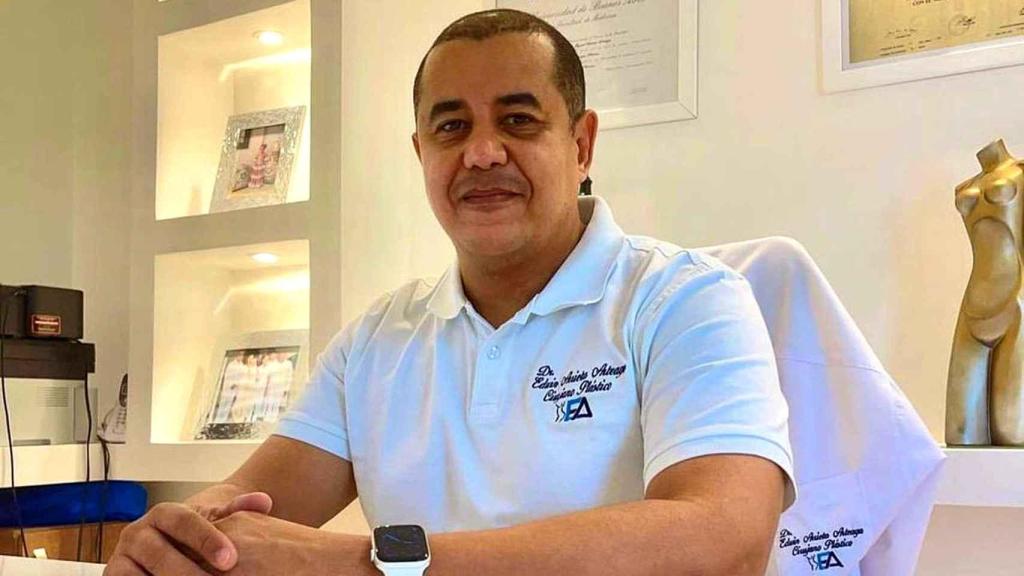 Edwin Arrieta, en una imagen de redes sociales.