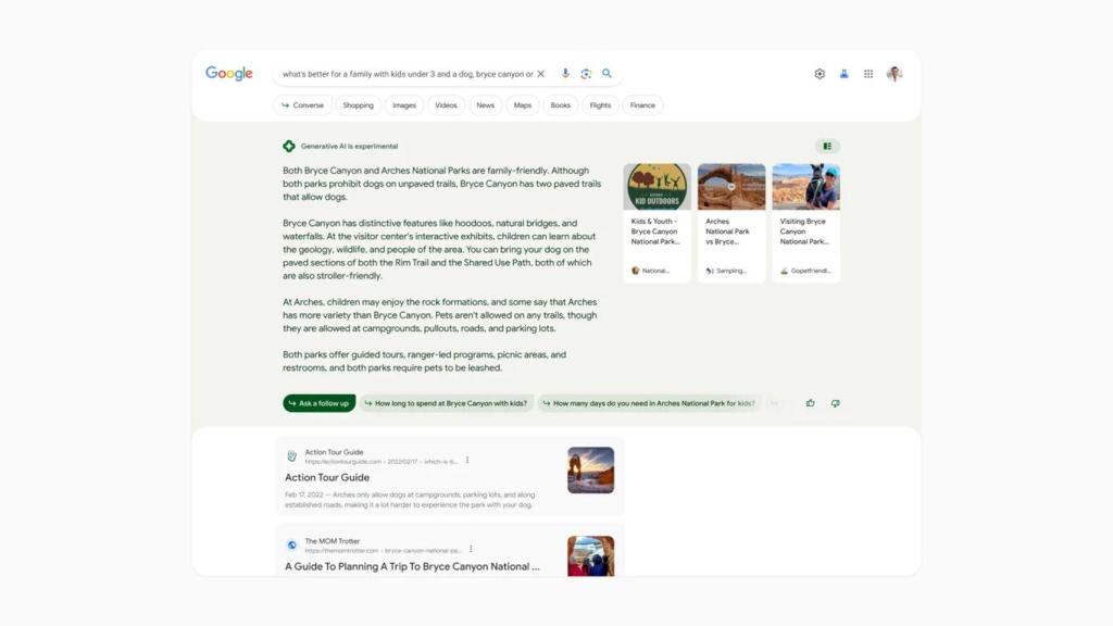 La nueva búsqueda de Google con IA integrada