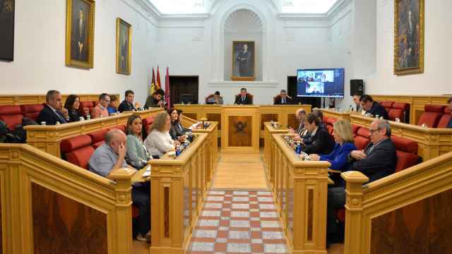 Pleno del Ayuntamiento de Toledo.
