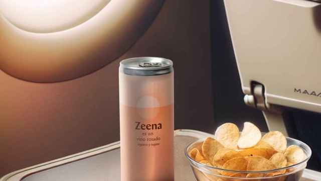 Una lata de vino de la marca Zeena (Cedida).