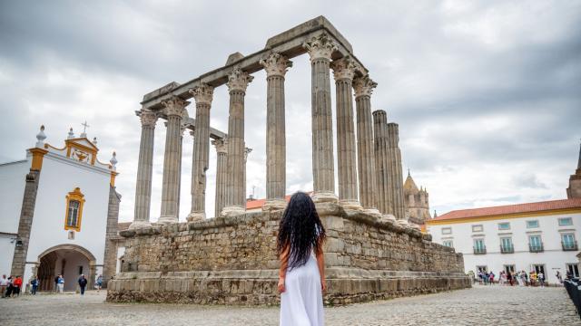 Esta ciudad de Portugal tiene uno de los templos romanos mejor conservados