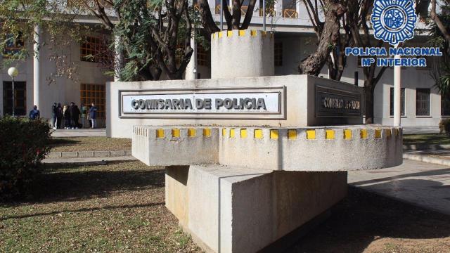 Comisaría de la Policía Nacional en Málaga.