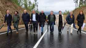 Pontevedra estrena el nuevo vial que rodea el hospital de Montecelo