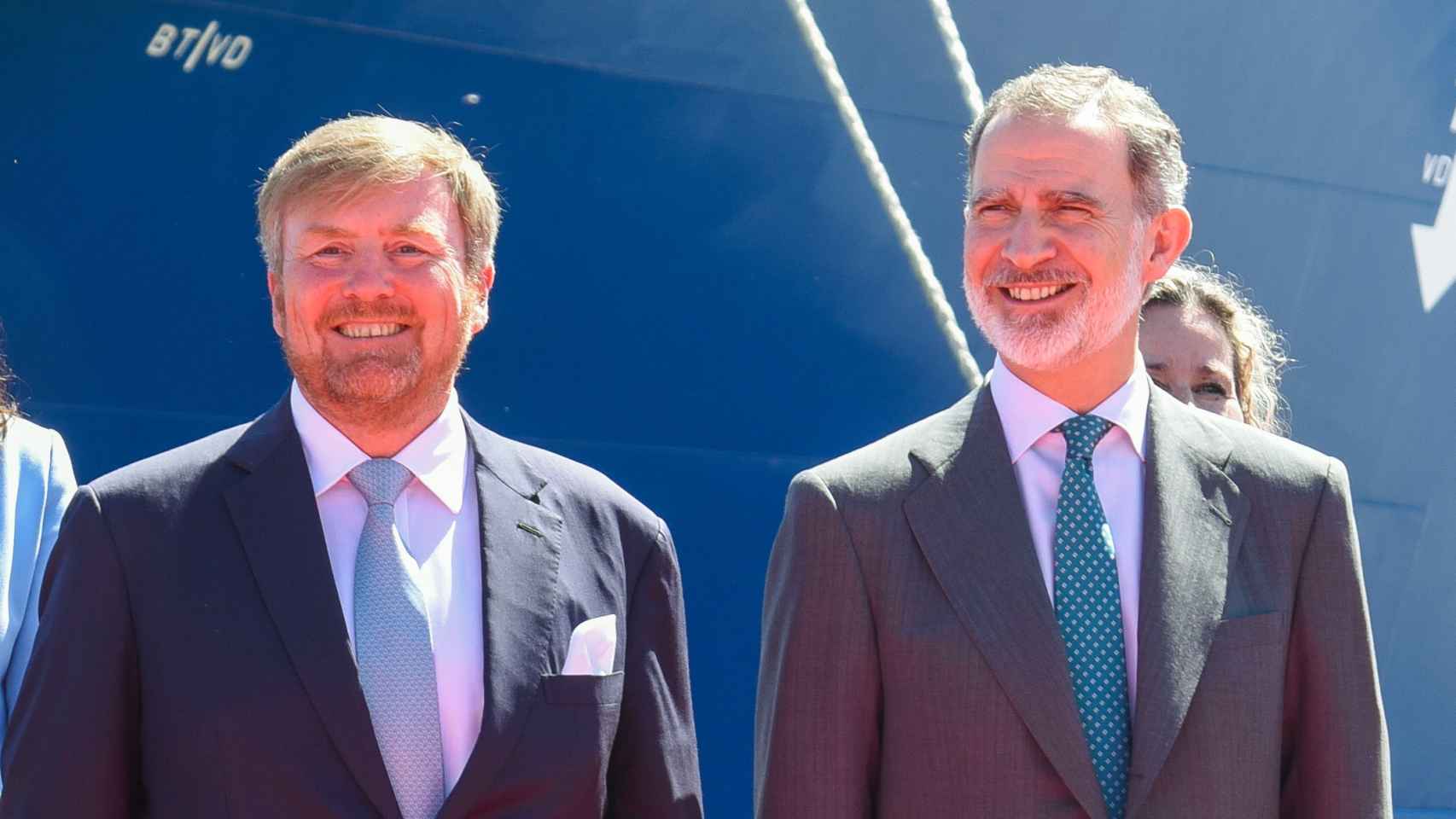 El rey Guillermo de Holanda y Felipe VI en su última visita a España en junio de 2023.