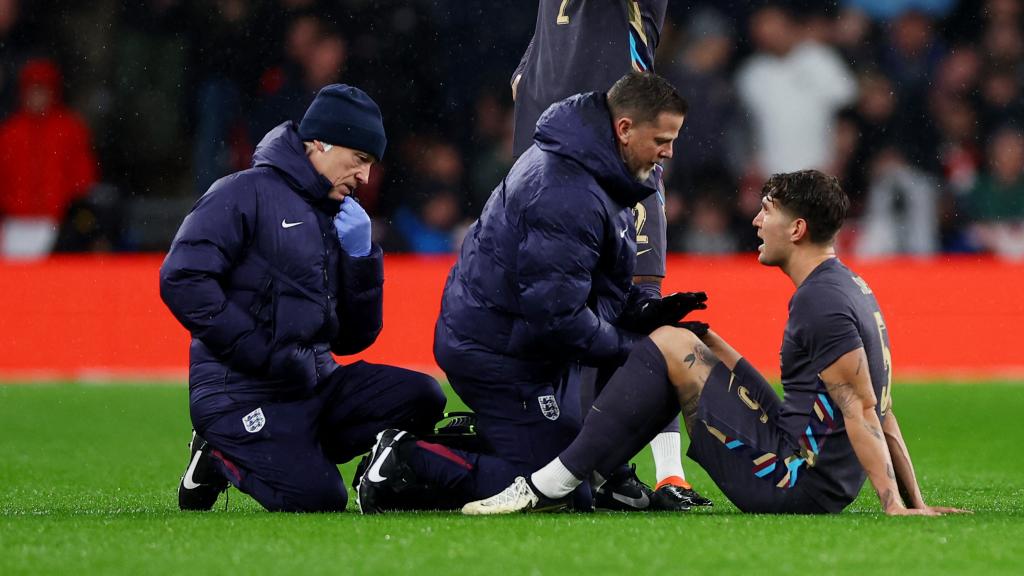 John Stones sufre una lesión con la selección de Inglaterra
