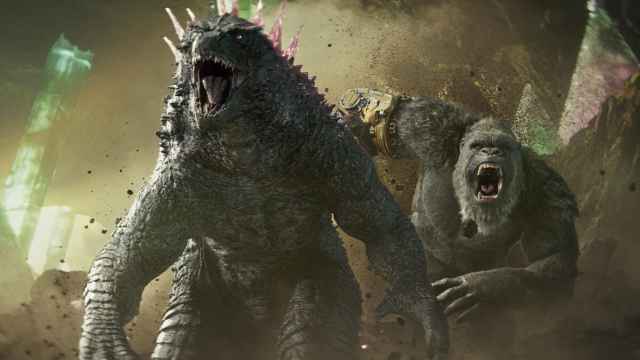 Godzilla y King Kong en 'Godzilla y Kong: El nuevo imperio', que se estrena este miércoles.