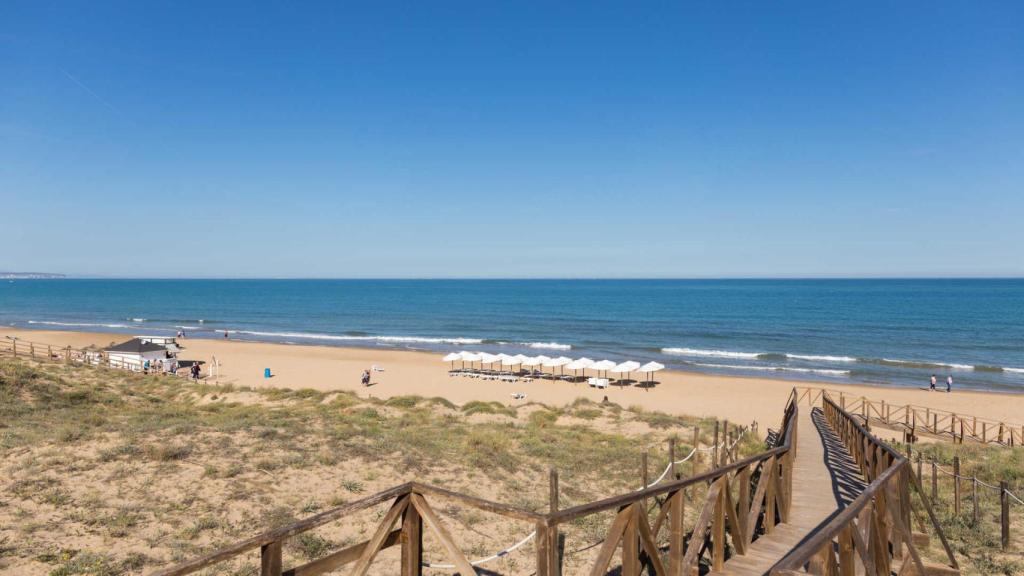 La Playa de Moncayo en Guardamar del segura.