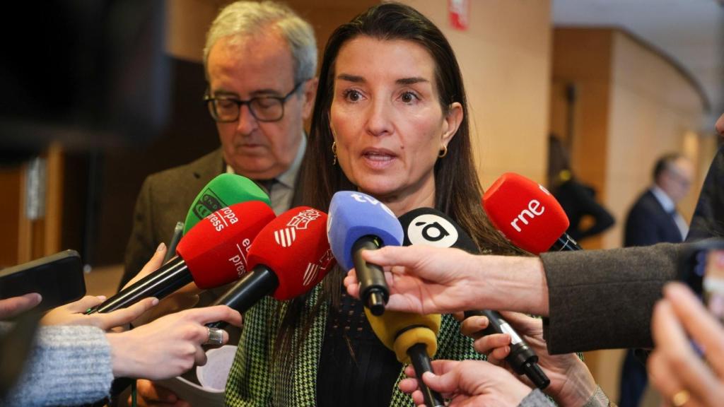 Ruth Merino, 'consellera' de Hacienda. EE