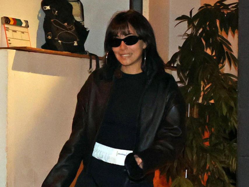 Aitana en una salida nocturna.