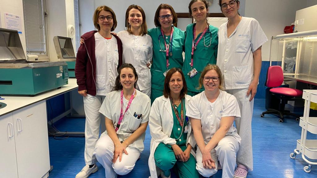 Equipo del Banco Regional de Leche Materna del Hospital 12 de Octubre