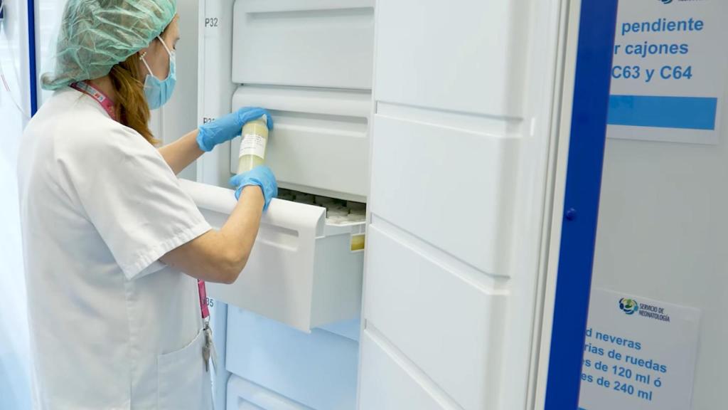 Conservación de leche pasteurizada.