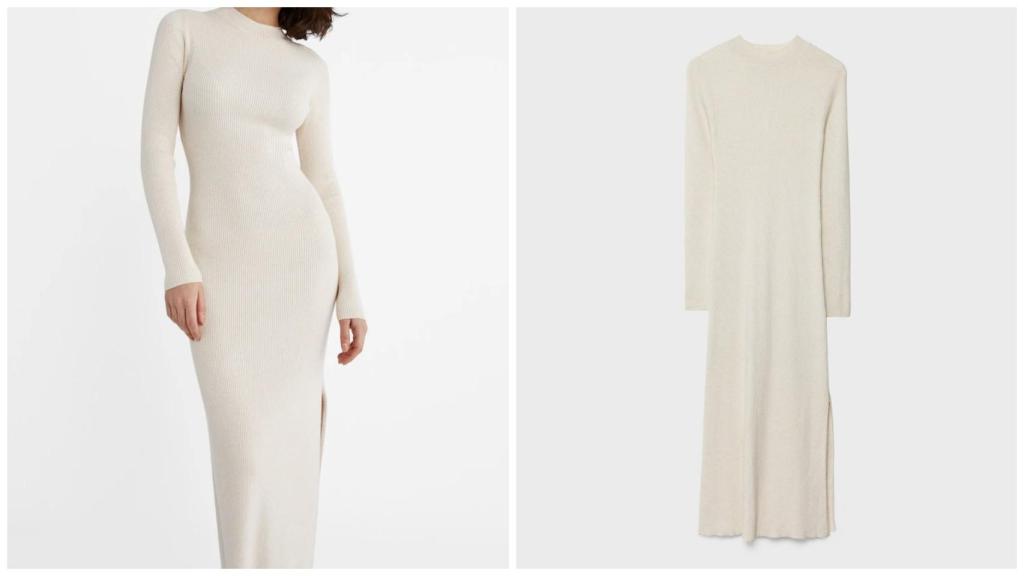 Vestido de Stradivarius.