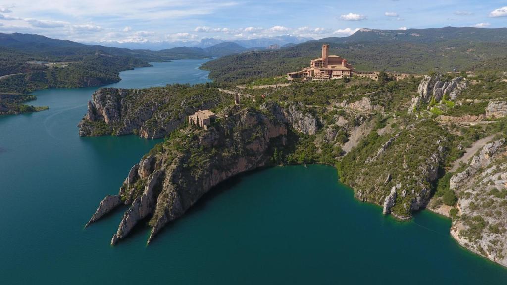 Vista aérea de Torreciudad