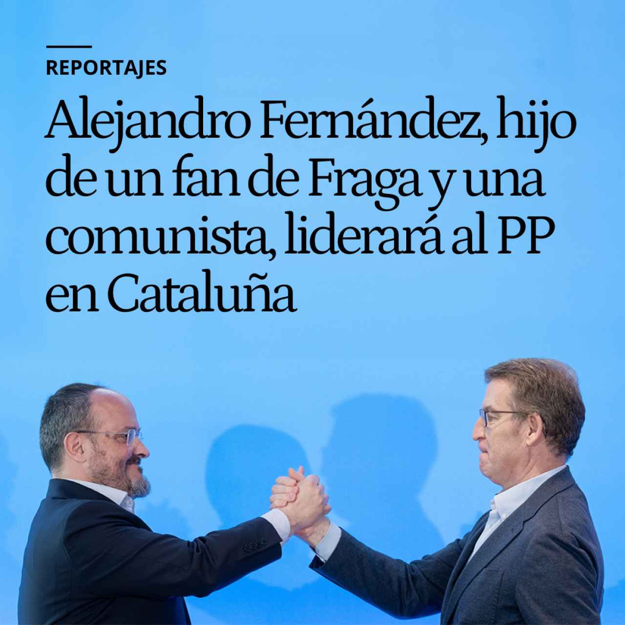 Alejandro Fernández, el ajedrecista hijo de un fan de Fraga y una comunista, liderará al PP en Cataluña