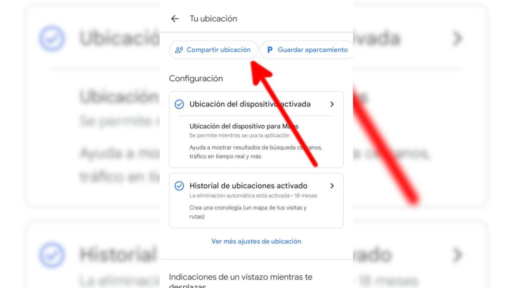 Cómo compartir la localización en Google Maps