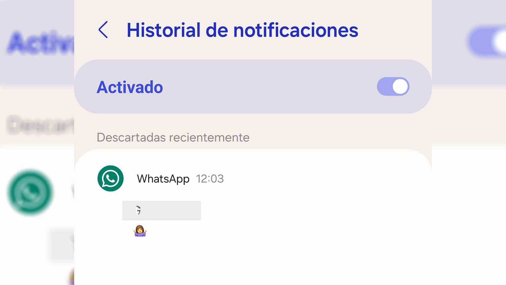 El acceso oculto para leer los WhatsApp borrados