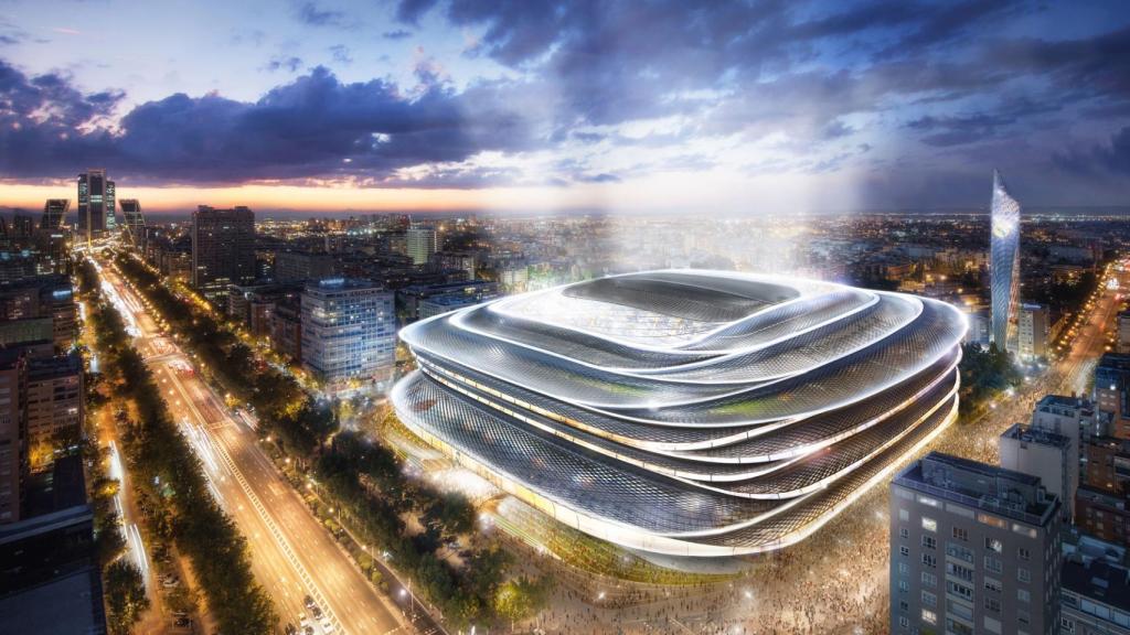 La propuesta de Norman Foster y Rafael de La-Hoz  para la reforma del Estadio Santiago Bernabéu