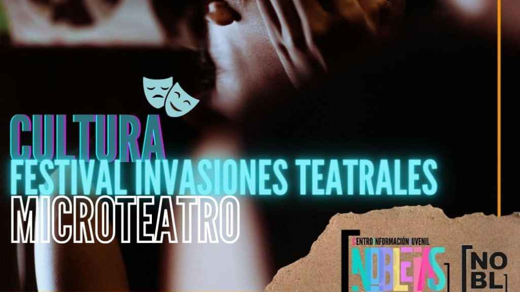 Festival 'Invasiones Teatrales: Microteatro Rural' de Noblejas (Toledo).