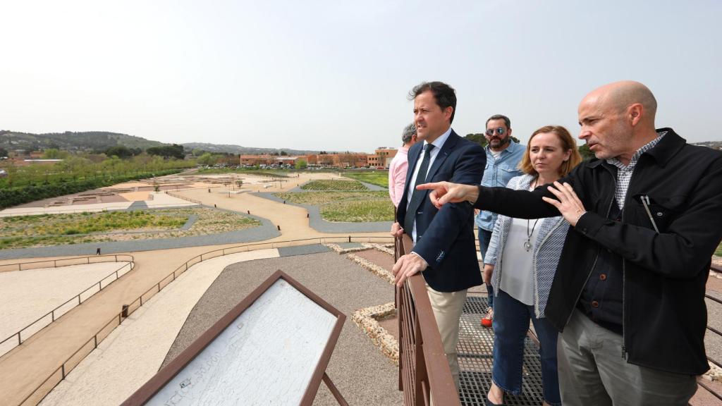 Visita de Velázquez al Yacimiento de la Vega Baja de Toledo. Foto: Ayuntamiento.