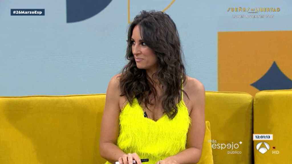 Lorena García en Espejo Público. Foto: Antena 3
