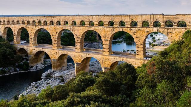 El acueducto romano más alto del mundo está en Francia