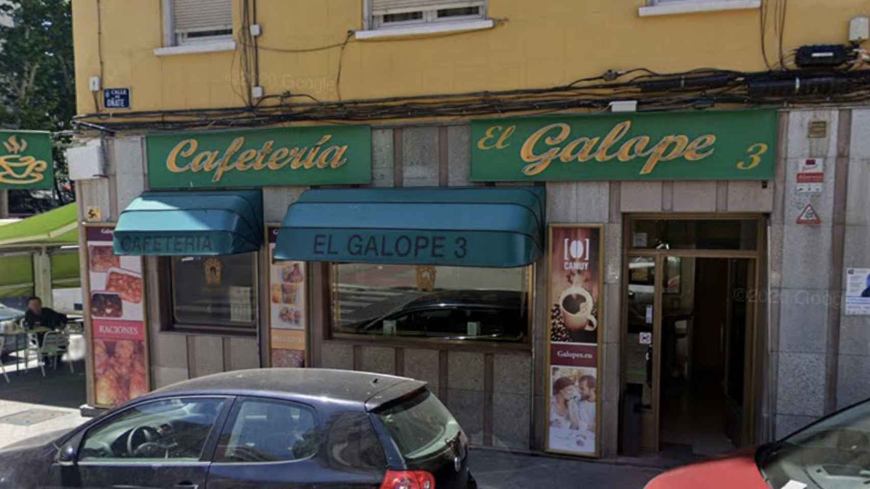 La cafetería El Galope, en Tetuán.