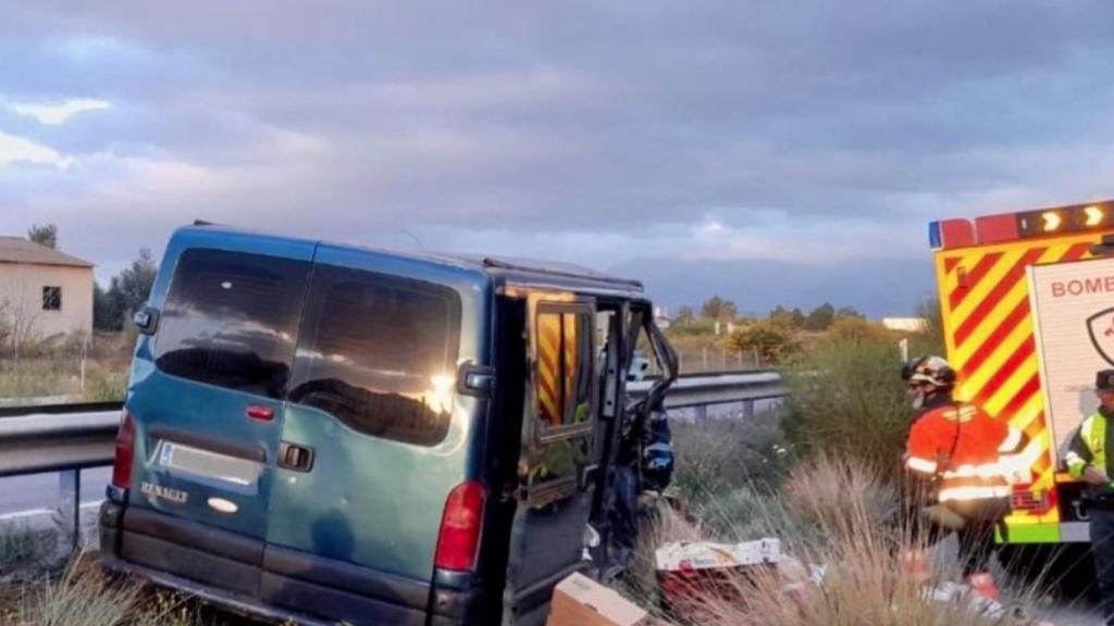 Accidente de tráfico en Cártama.